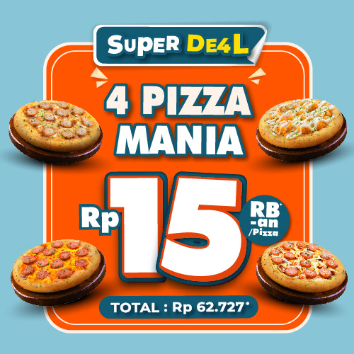 4 Pizza Mania 62 Ribuan